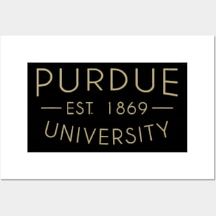 Purdue University Boilermakers Simple Posters and Art